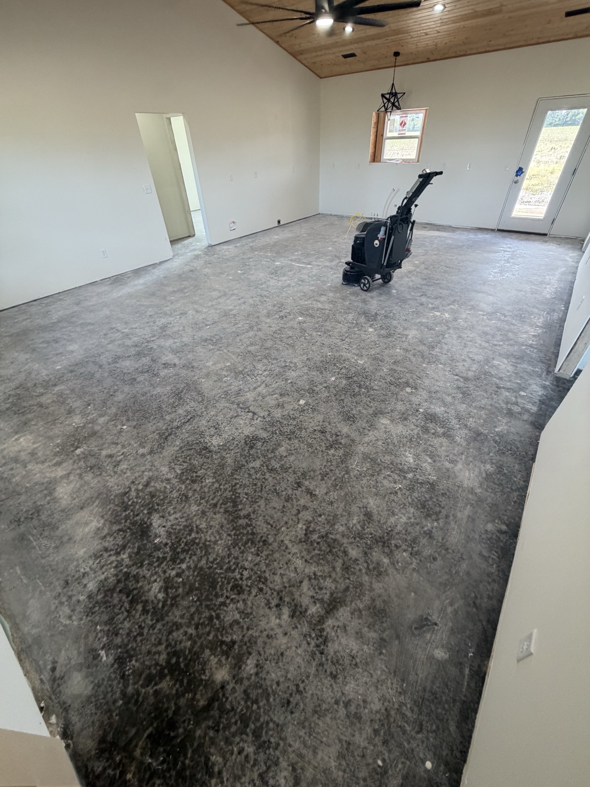 Before - Metallic Epoxy Floor